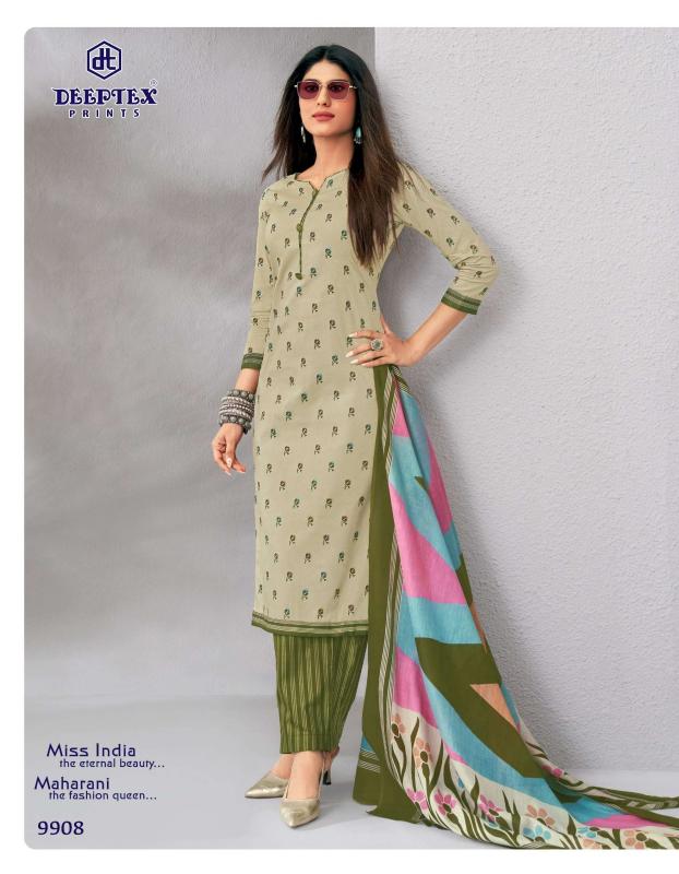 Deeptex miss india vol 99 cotton dress materials wholesale in surat